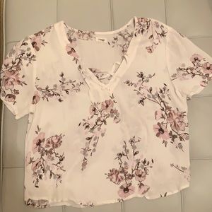 Cropped Shirt- worn once!